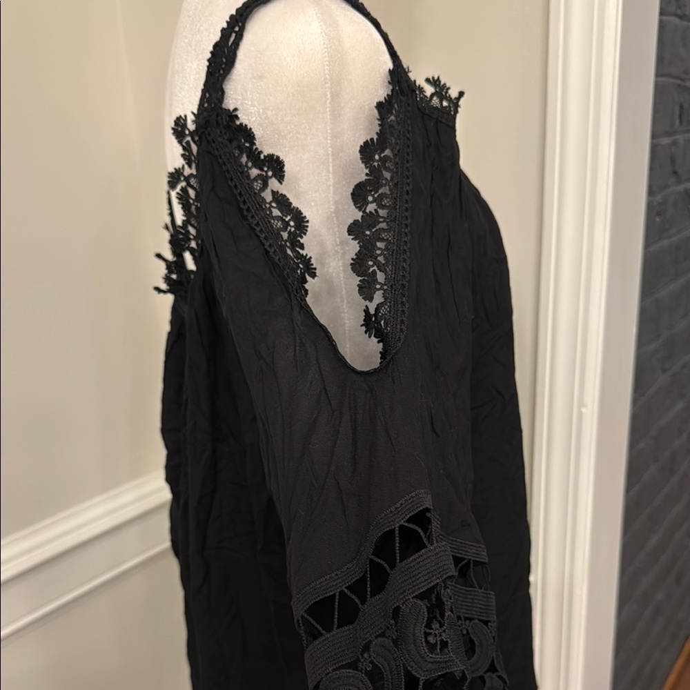 Swimsuits For All Black Lace Swimsuit - Picture 4 of 8